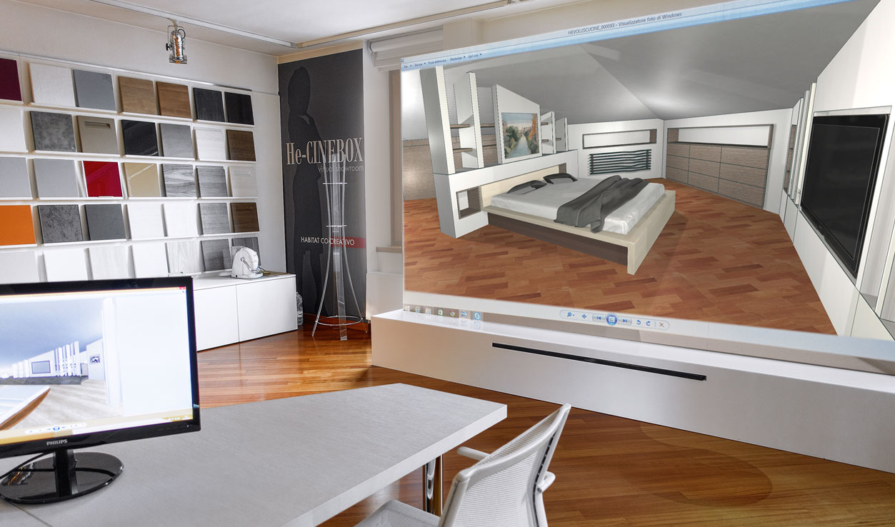 progettazione mobili 3d